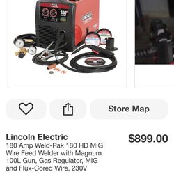 Lincoln Electric Mig Flux Cored Wire Feed Welder