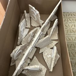 1-9 table numbers travertine 