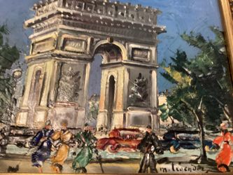 Maurice Legendre signed paintings