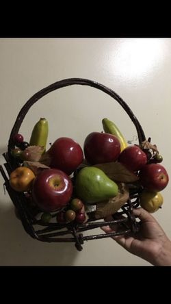Fruit basket table decor