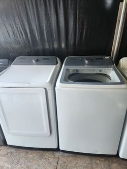 Samsung, Washer And Dryer Set