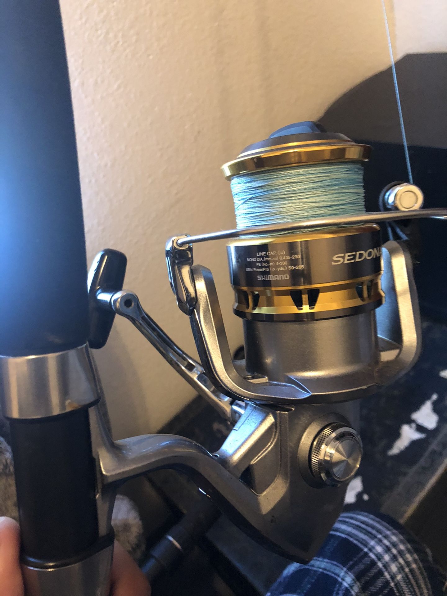 Penn rod shimano reel great conditions