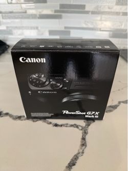 Canon powershot G7 Mark III