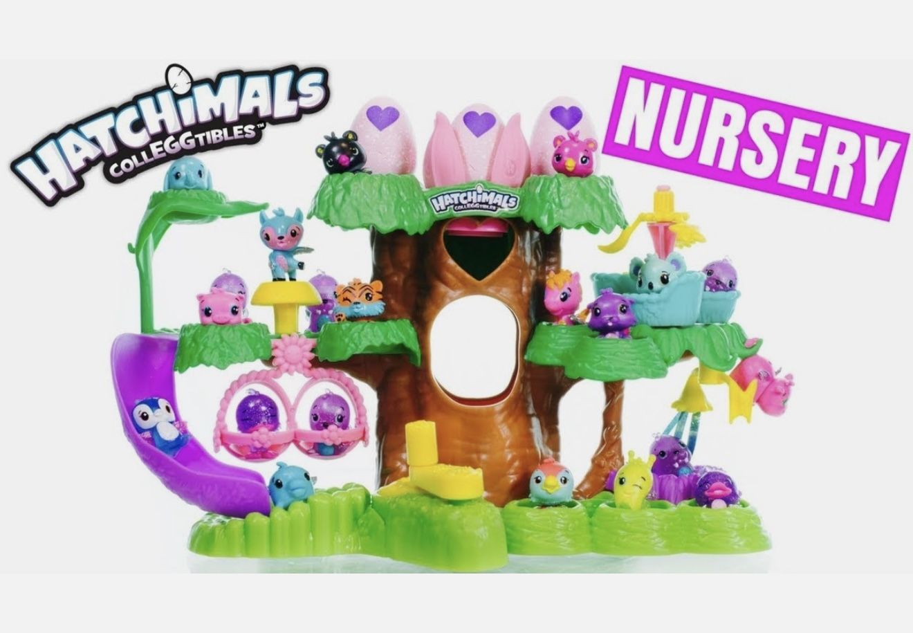 Hatchimals Colleggtibles Treehouse Nursery & 100+ Hatchimals
