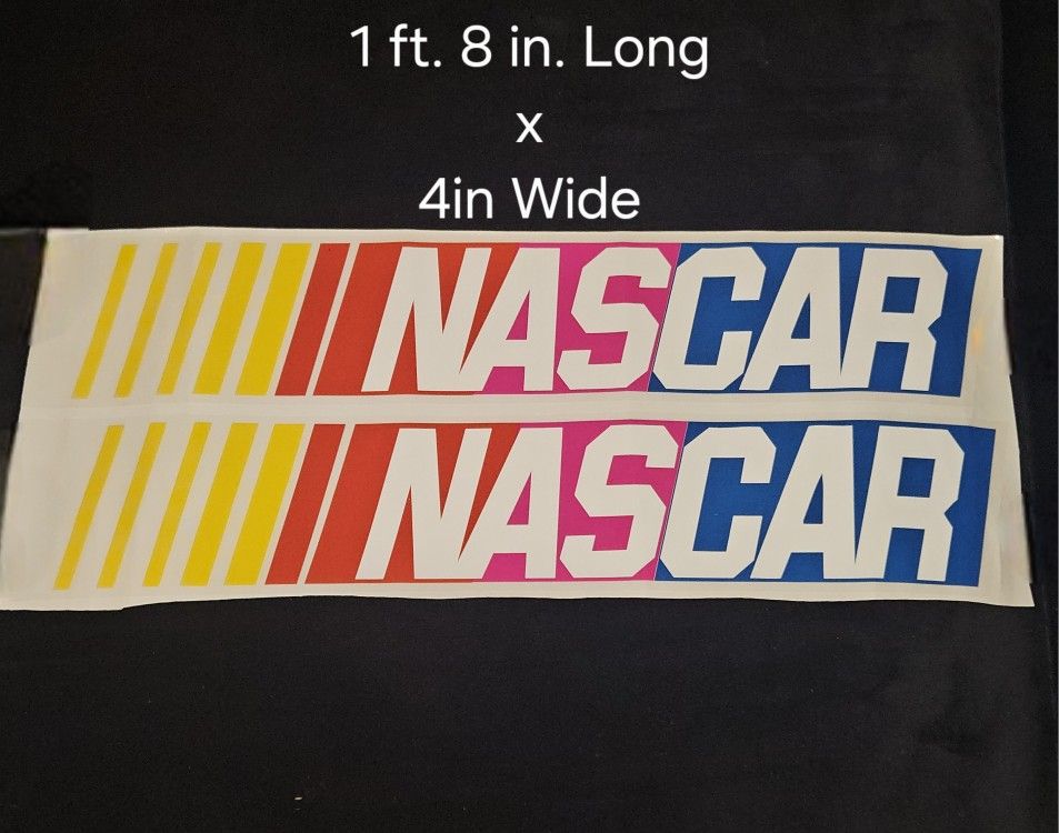 Nascar Vinyl Decal