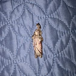 San Judas Pendant 10karat 