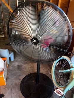 Title: Polar-Aire 30" Industrial Metal Pedestal Fan - Works Great!