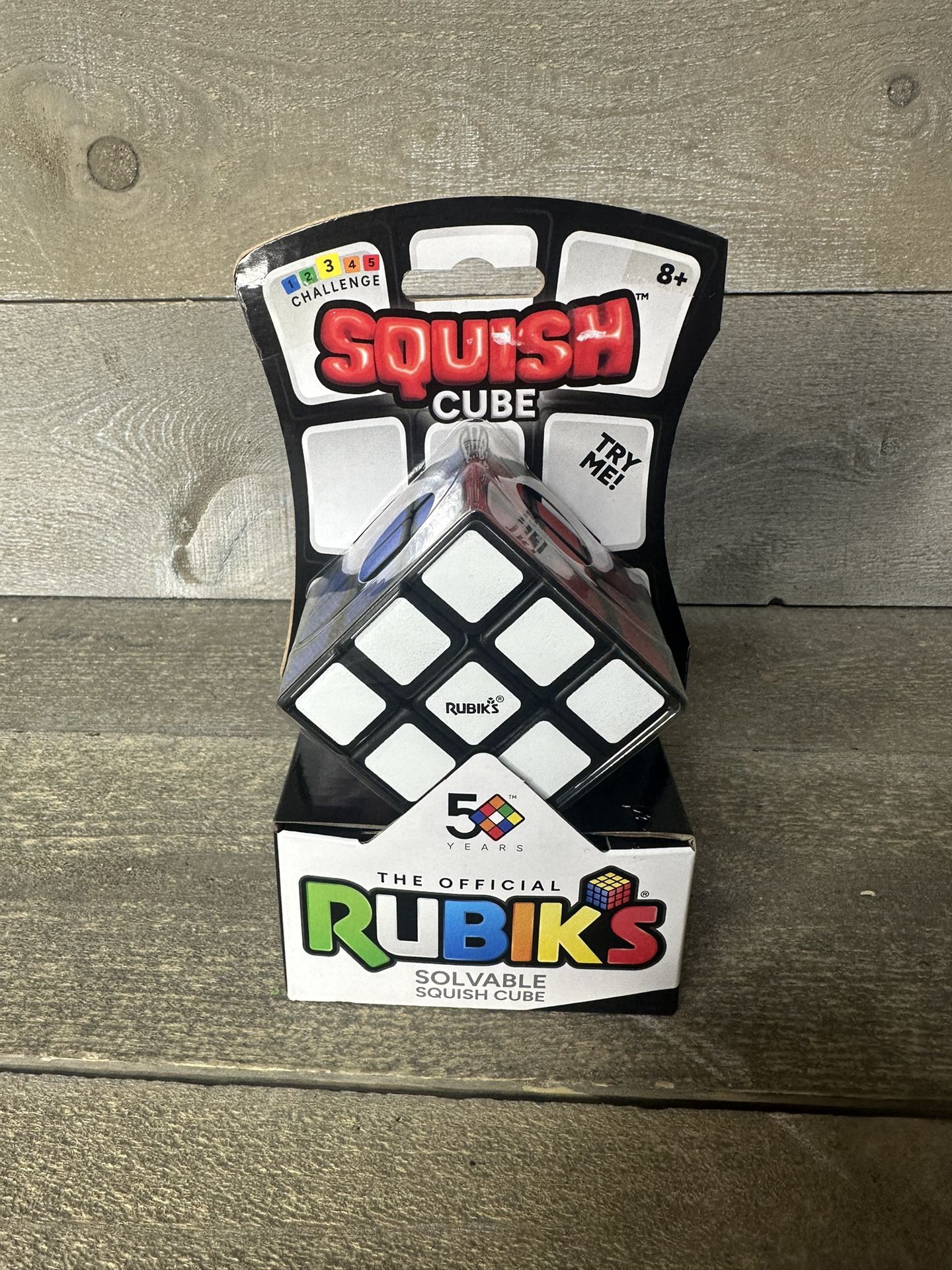 Soft Foam Rubik’s Cube - Squishy 3x3 Puzzle Toy for Stress Relief and Fidget Fun