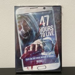 47 Hours To Live DVD NEW SEALED Horror Supernatural Movie Unrated 2018