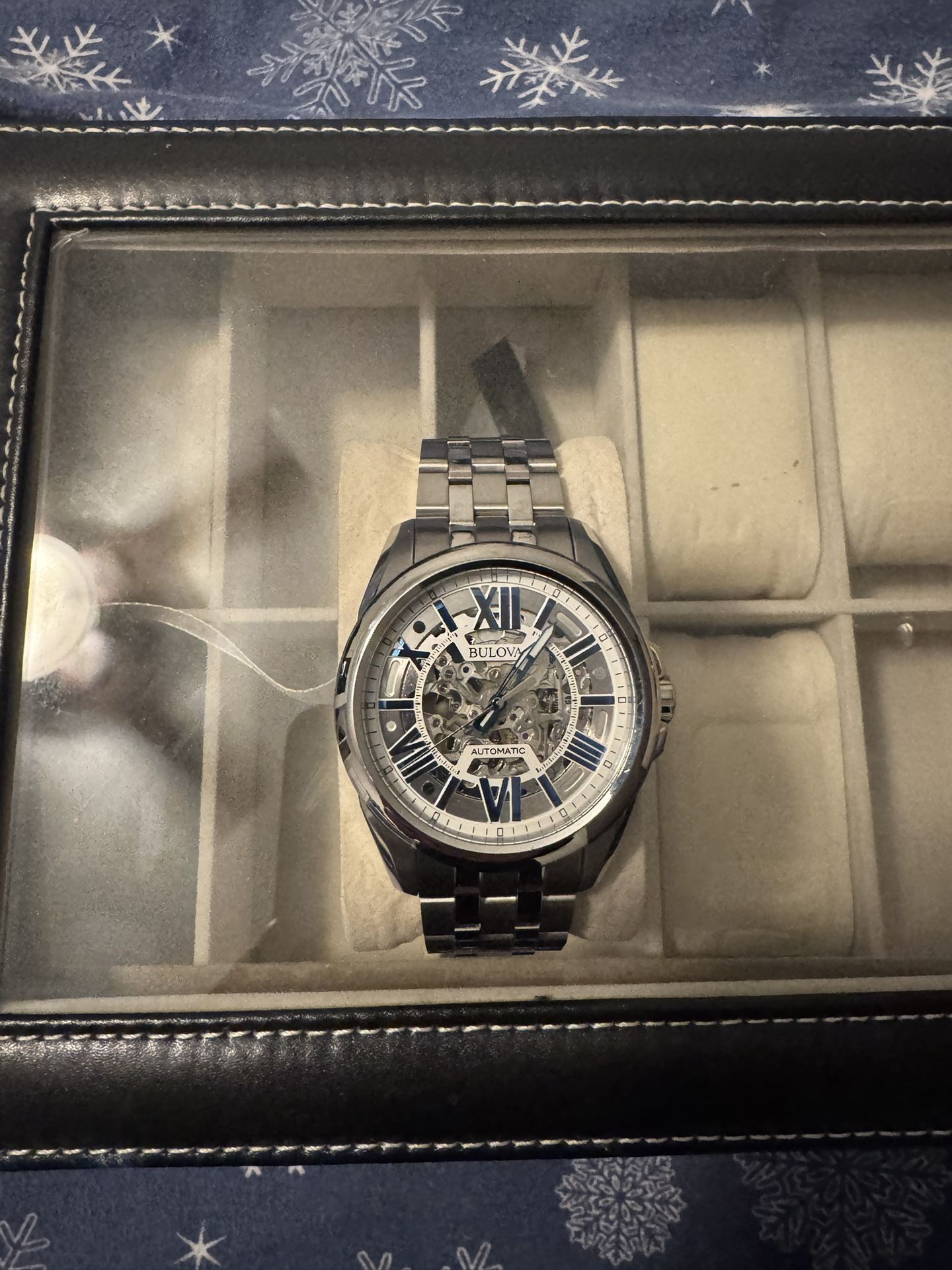 Men’s Bulova Automatic Skelton Watch