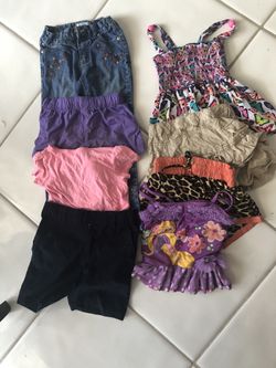 Girls size 5-6 play clothes. All still in good condition