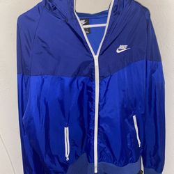 Blue Nike Windbreaker
