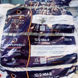 New electric building wire 12/2 250ft Copper-Clad Aluminum