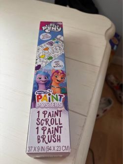 My Little Pony Magic Paint Posters Scroll New