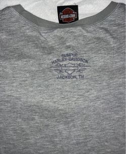 Harley Davidson grey shirt