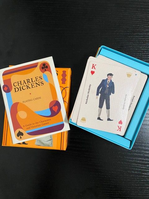 Charles Dickens Playing Cards
