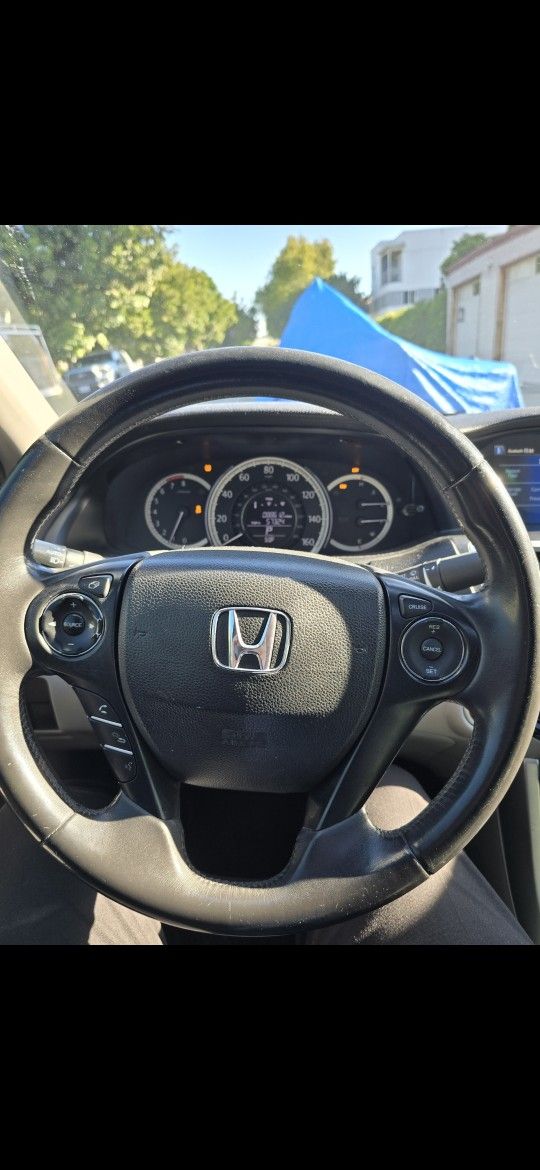 2014 Honda Accord Steering Wheel ONLY No Airbag