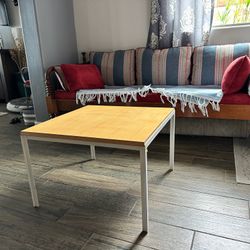 Vintage Mid Century Florence Knoll Square Coffee Table