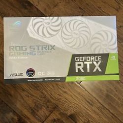 ASUS GeForce RTX 3090 Strix WHITE OC NON-LHR - 🚀IN HAND📦SHIPS ASAP🚚 FREE 