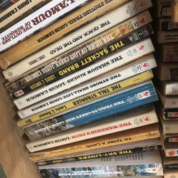 Suitcase Full Of Louis L’amour Paperbacks $2 Each