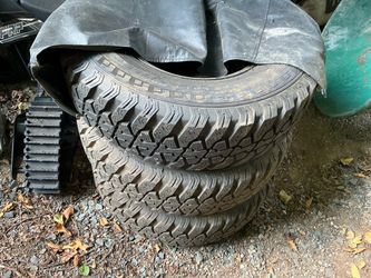 Almost new Rv tires