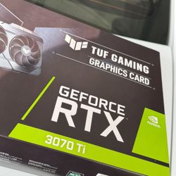Asus RTX 3070 Ti Tuf Gaming GPU