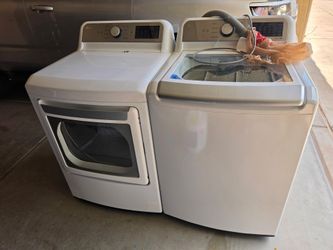 LG washer and dryer