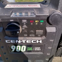 Cen tech 900 amps jump start