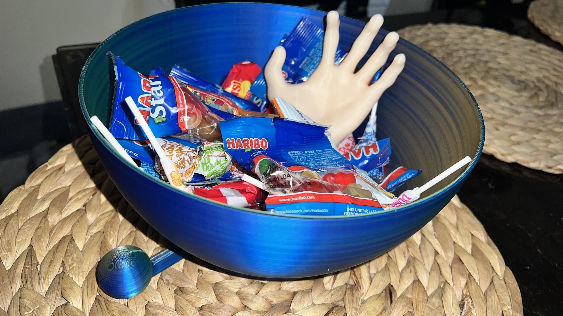 Jump Scare Halloween Candy Bowl