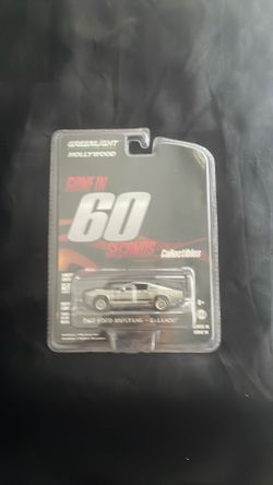 1:64 1967 Custom Ford Mustang ELEANOR High Simulation Alloy Car Model