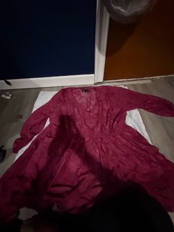 Burgundy Pink Dress