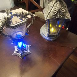 Fantasy Dragon Decorative Figurine Set with LED Lights
