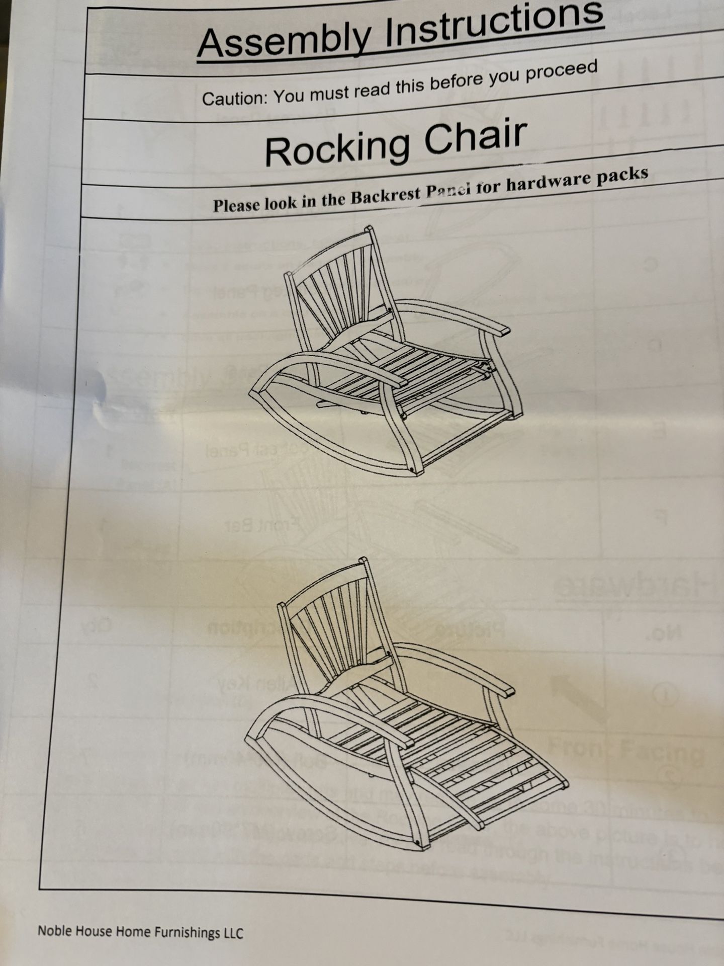 Wooden Lounging Chair 