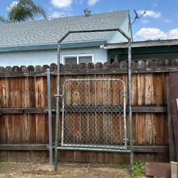 Chain Link Gate And Archway 