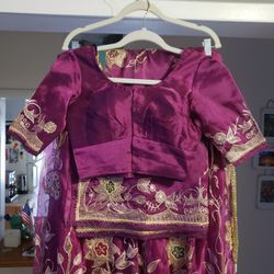 Saree Dress Small Petite Top