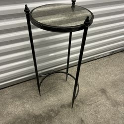 Brand: Monarch Specialties Monarch Specialties I 3755 Accent Table, End, Round, Side Table, Bedroom, Nightstand, Dark Bronze, Black Metal