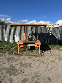 Wood Saw And Station