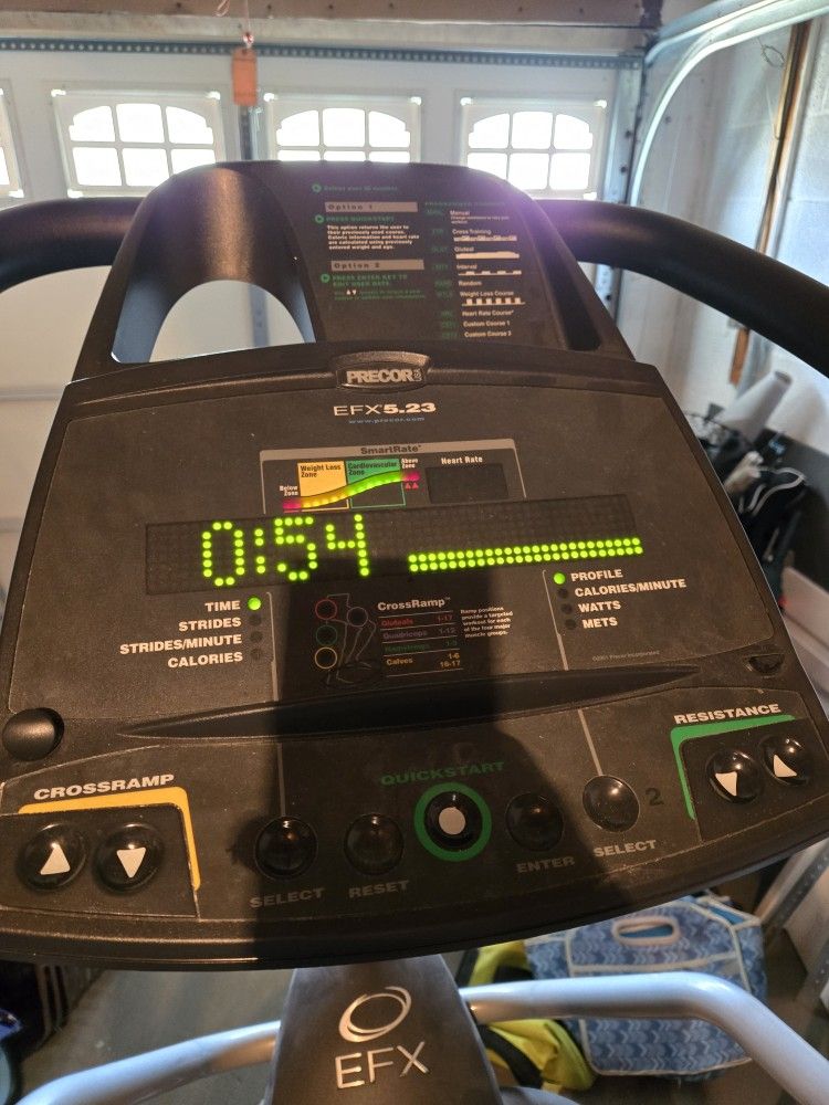 Elliptical Machine. Precor EFX 5.23