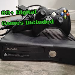 Xbox 360 with 60+ Digital Games