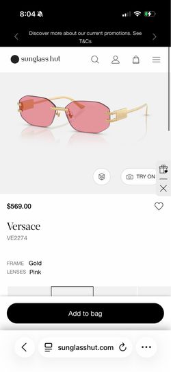 Versace glasses