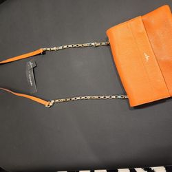 Brand New cross body ORANGE T Tahari Purse NWT MSRP 175