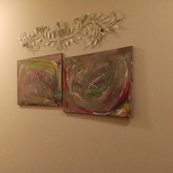 Set of 2 Artwork Decor!!!