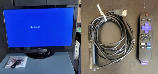 36” Vizio TV with Roku Streaming Stick