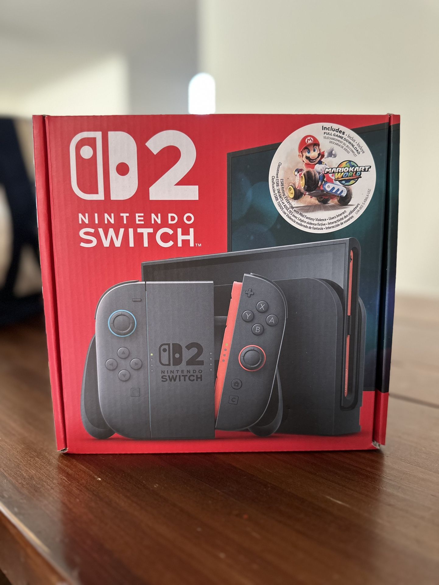 Nintendo Switch 2 Console Bundle With Mario Kart World