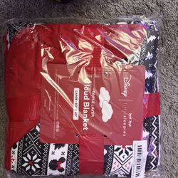 Little Sleepies Mickey Mouse Fair Isle Cloud Blanket 