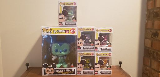 Mickey Mouse 90th Anniversary Funko Pops - Lot of 6
