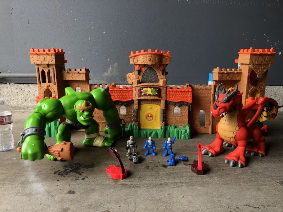 Fisher Price Imaginext Castle, Ogre & Dragon