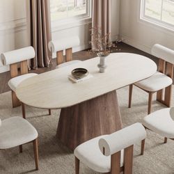 Thorsten 72" Oval Dining Table 