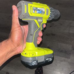 Ryobi 18v Hammer Drill 