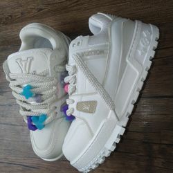 Read Listing BEFORE Responding - LOUIS VUITTON TRAINER MAXI SNEAKERS BRAND NEW VIRGIL ABLOH PHARRELL